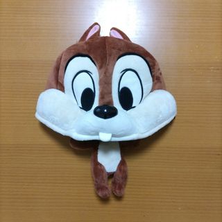 ディズニー(Disney)のディズニー　チップとデール(チップ)　帽子　被り物(キャラクターグッズ)