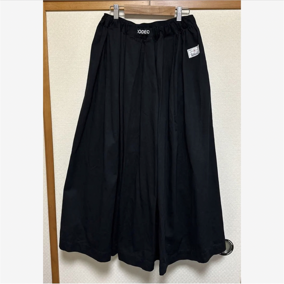 RODEO CROWNS WIDE BOWL(ロデオクラウンズワイドボウル)のロデオクラウンズ スカート ロングスカート フレアスカート ウエストベルト付き レディースのスカート(ロングスカート)の商品写真
