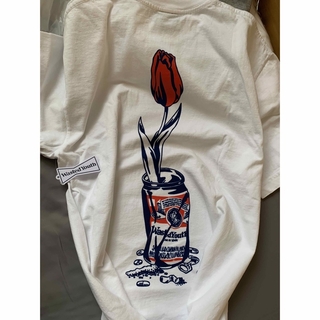 XL Wasted Youth Budweiser Flower Can Tee