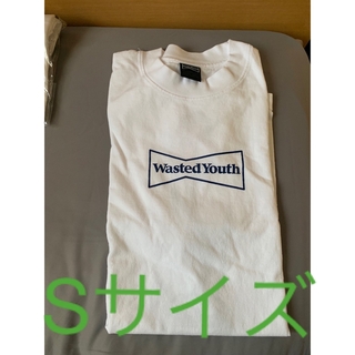 Wasted Youth Budweiser フラワー缶 Tシャツ　Sサイズ(Tシャツ/カットソー(半袖/袖なし))