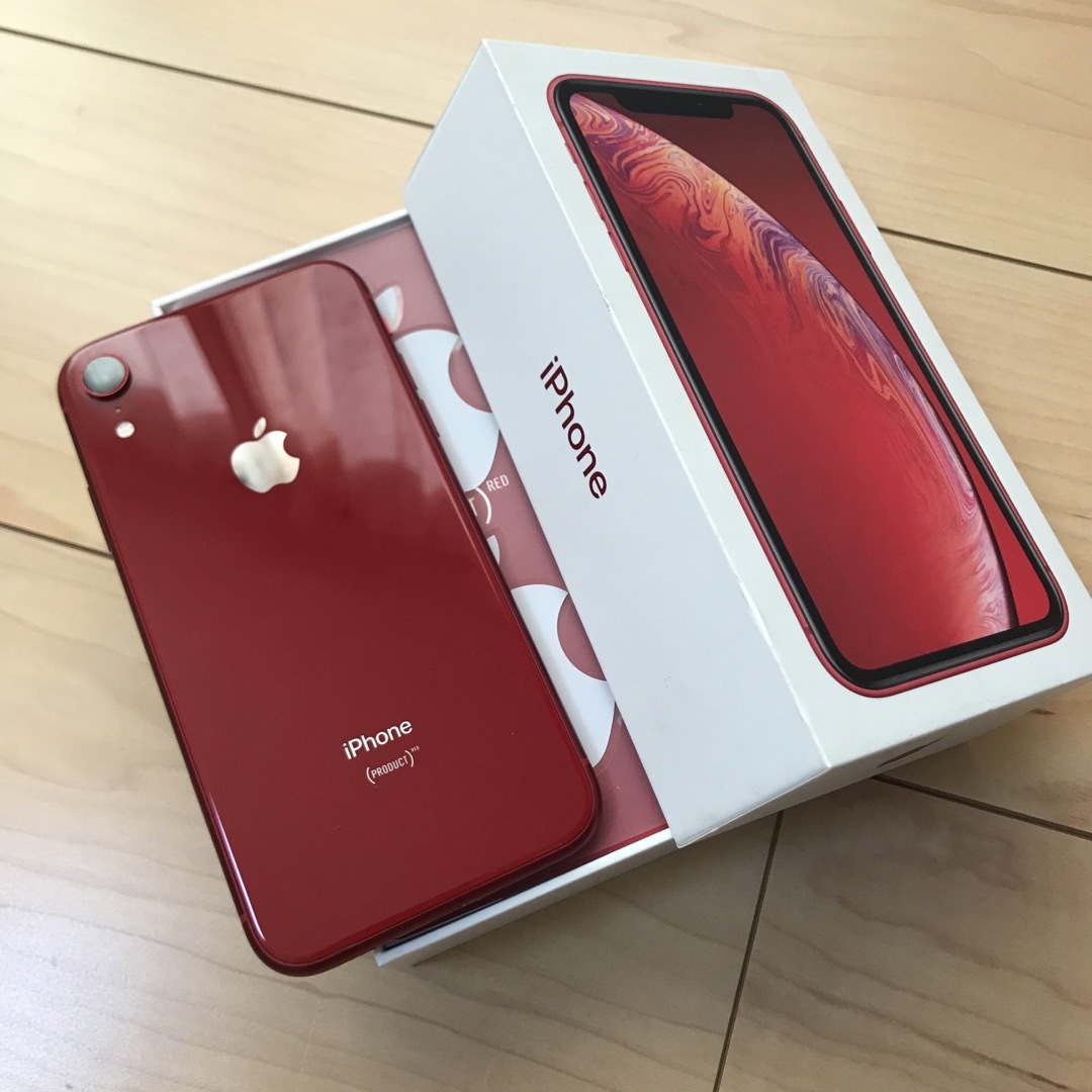 iPhone☆XR レッド 64 GB au 美品