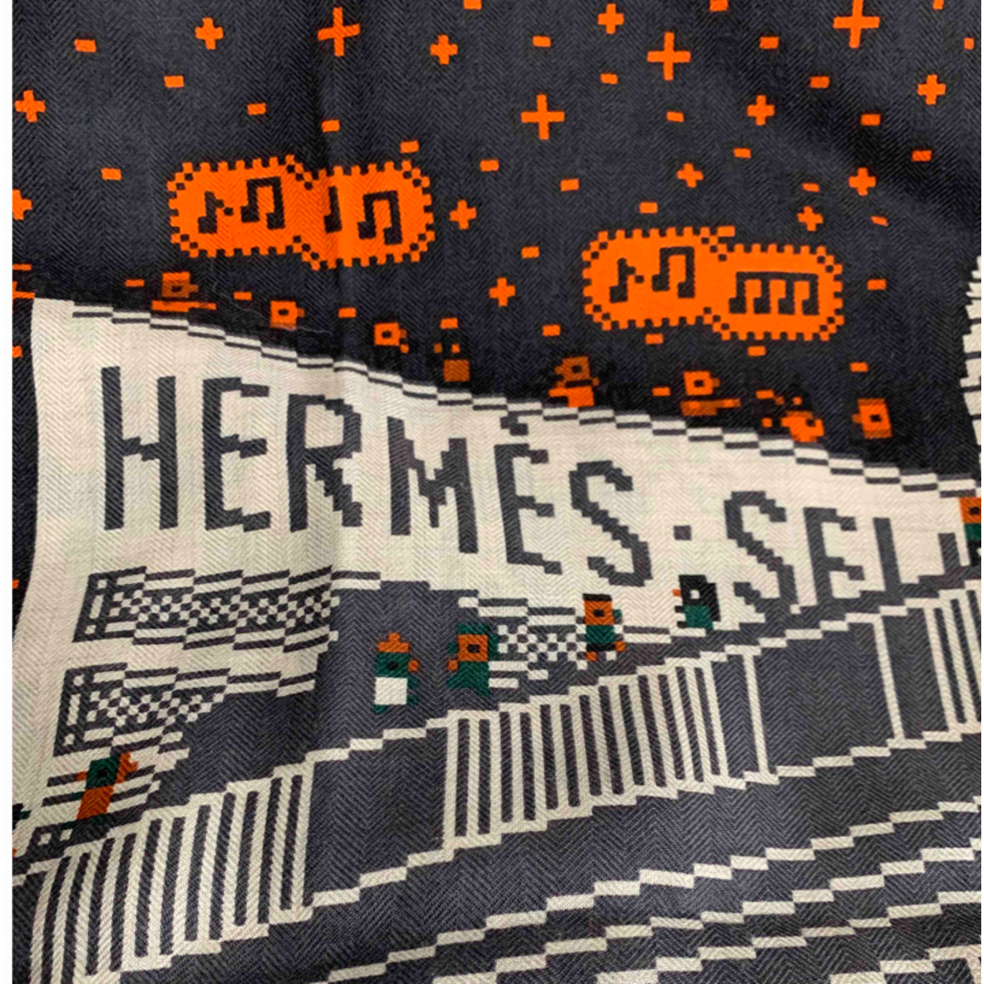 Hermes(エルメス)のHERMES スカーフ　カシシル　フォーブルパーティー レディースのファッション小物(バンダナ/スカーフ)の商品写真
