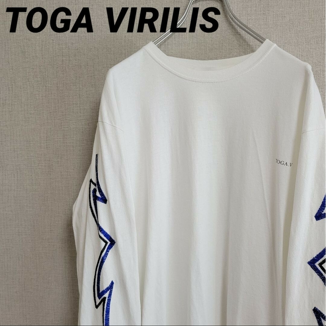 TOGA VIRILIS(トーガビリリース)のTOGA VIRILIS “Embroidery” L/S Tシャツ メンズのトップス(Tシャツ/カットソー(七分/長袖))の商品写真