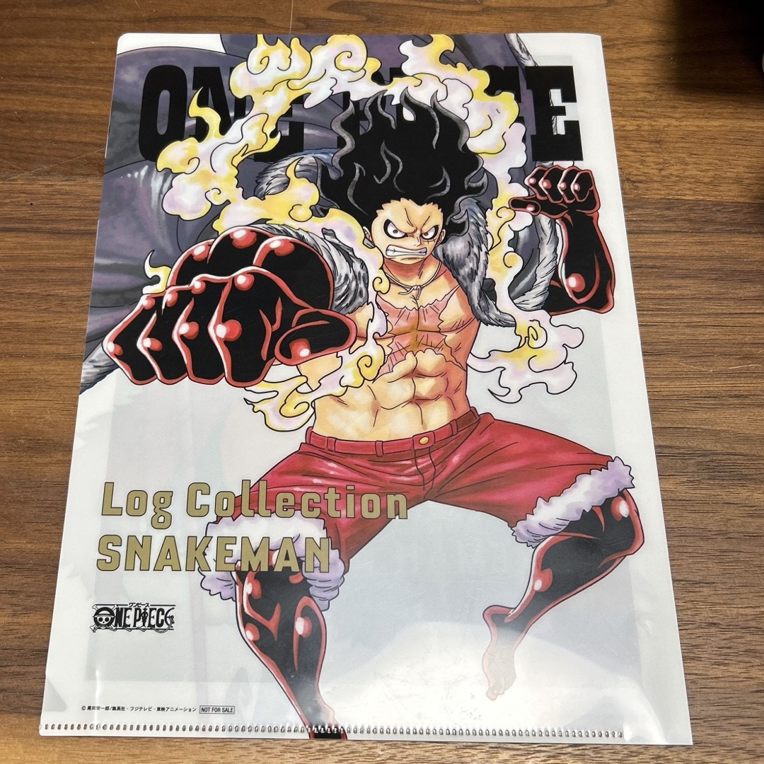 ONE PIECE  A4クリアファイル　ルフィ×ペロスペロー