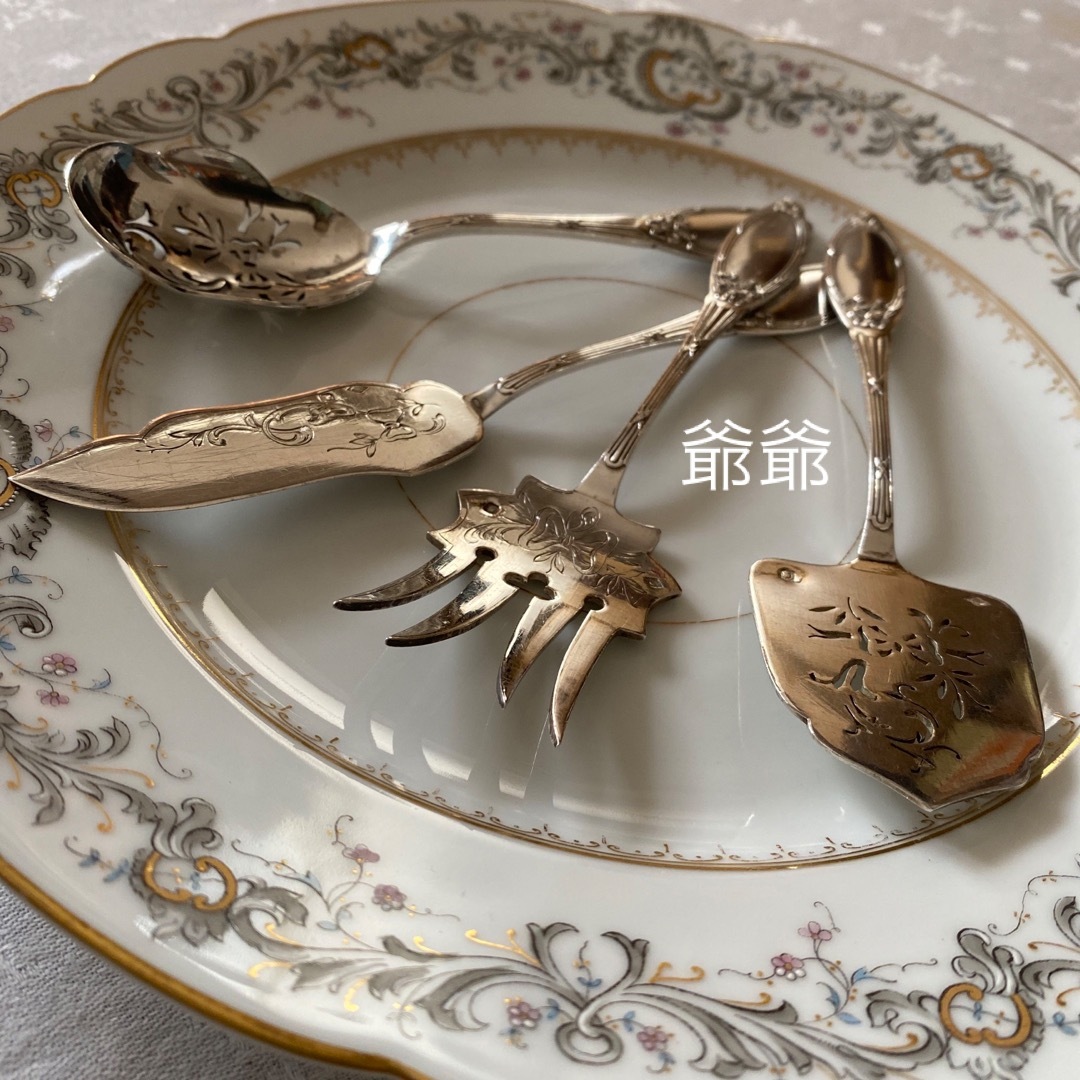MEISSEN - フランス製/純銀 スターリングシルバー/オードブル