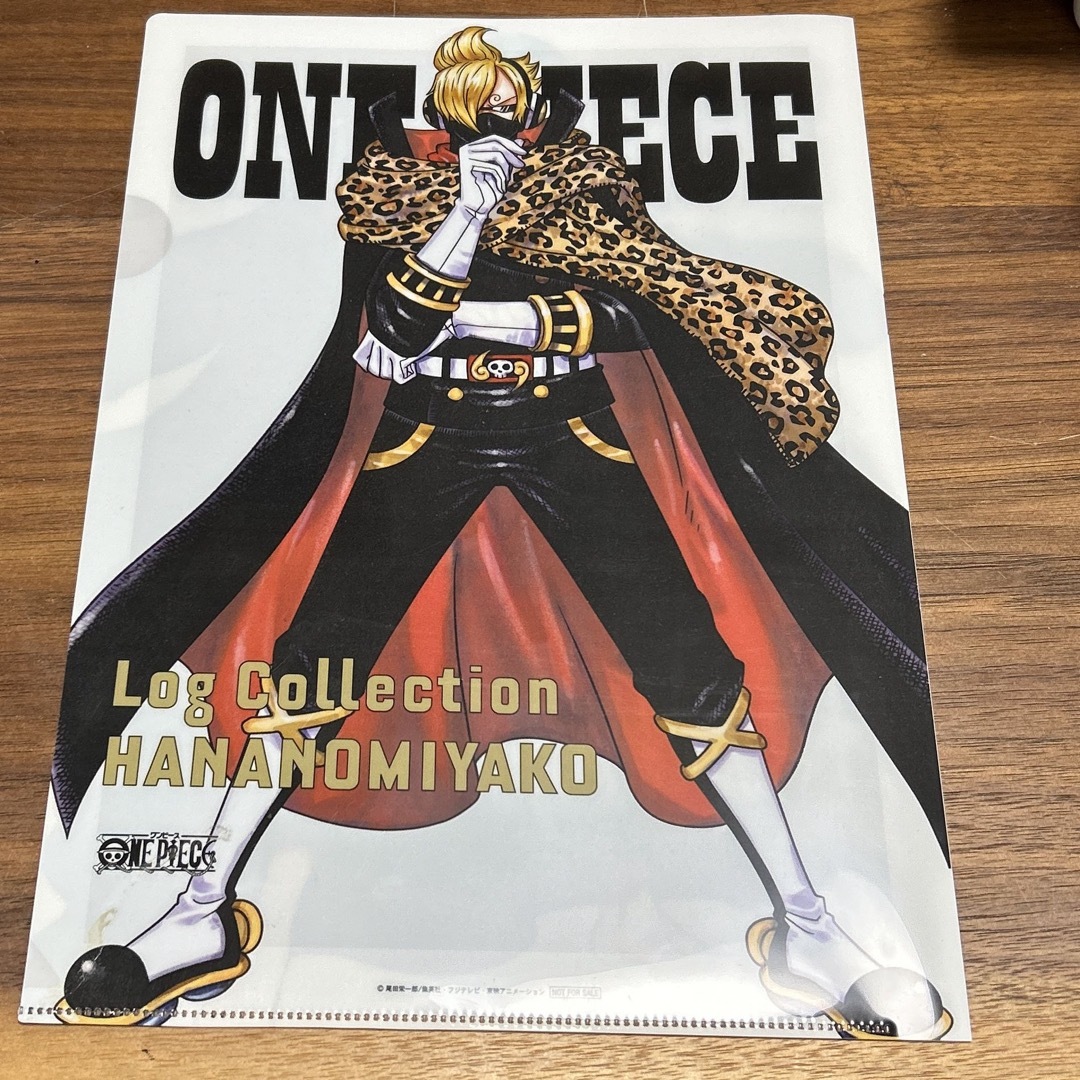 ONE PIECE  A4クリアファイル　サンジ×狂四郎