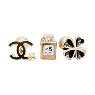 【美品】CHANEL・シャネル・香水ブローチ・レインボーカラー