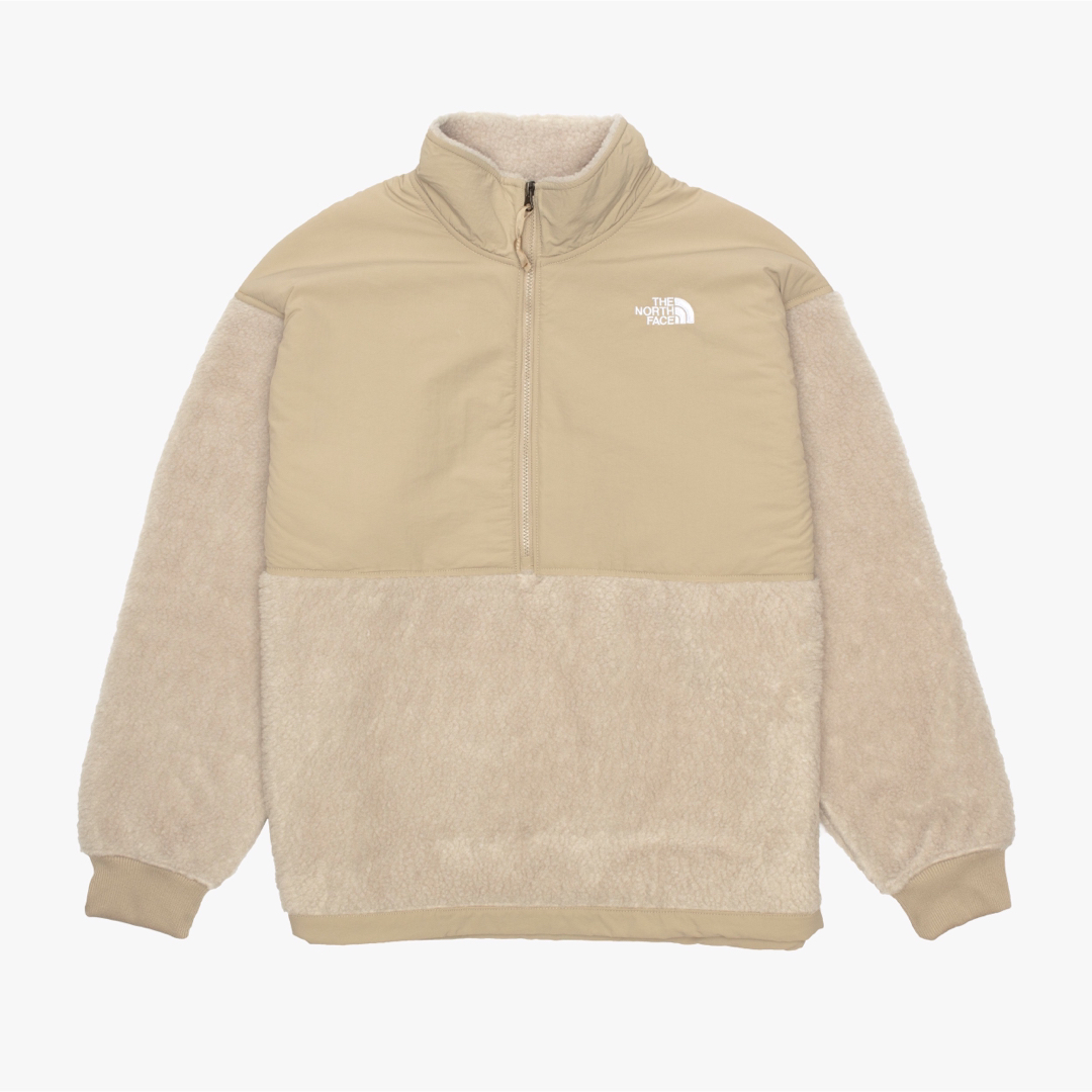 Platte Sherpa 1/4 Zip ベージュ フリース ノースフェイス-