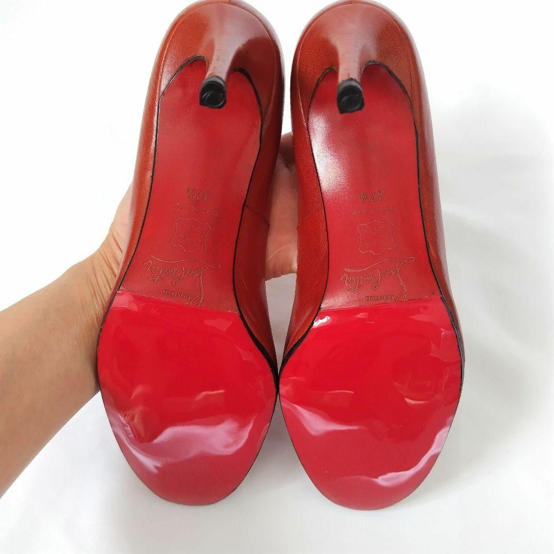Christian Louboutin(クリスチャンルブタン)の良品❤クリスチャンルブタン パンプス ハイヒール エンジ レディースの靴/シューズ(ハイヒール/パンプス)の商品写真