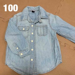 ベビーギャップ(babyGAP)のデニムシャツ　100ベビーギャップ(その他)