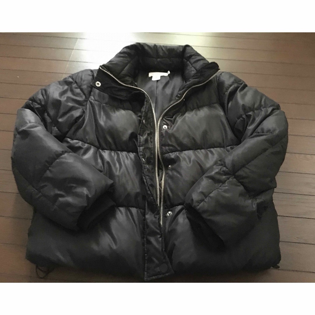 H&M - H&M ダウンジャケット黒色の通販 by Catch22's shop|エイチ