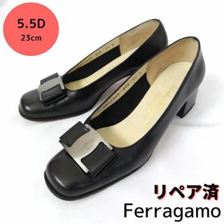 サルヴァトーレフェラガモ ハイヒール/パンプス(レディース)(スクエア