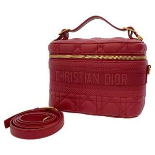 ディオール(Dior)のクリスチャン・ディオール ハンドバッグ DIORTRAVEL スモール ヴァニティ カナージュ S5488UNTR(ハンドバッグ)