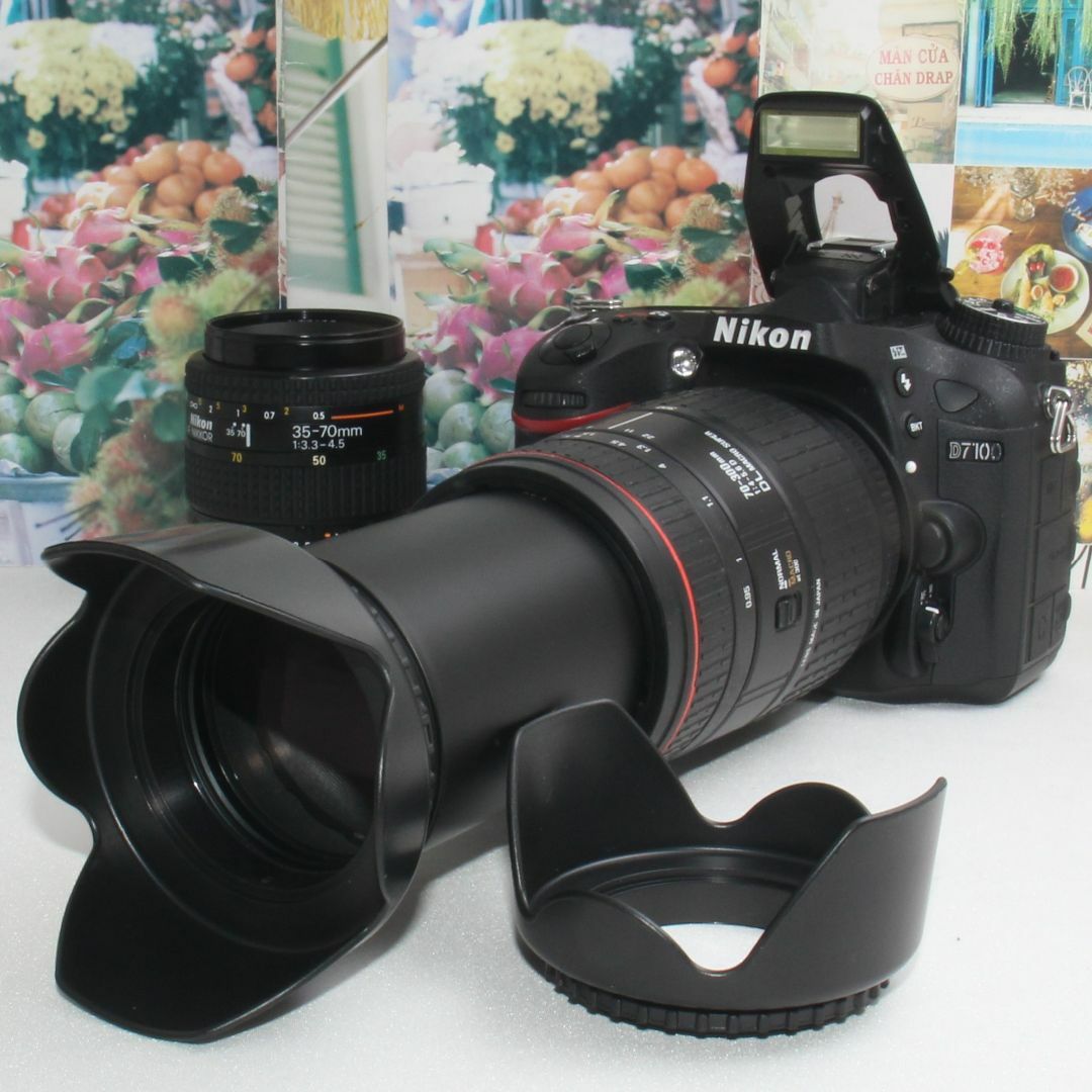 Nikon - ❤️予備バッテリー付❤️Nikon D7100 超望遠 300mm ダブル