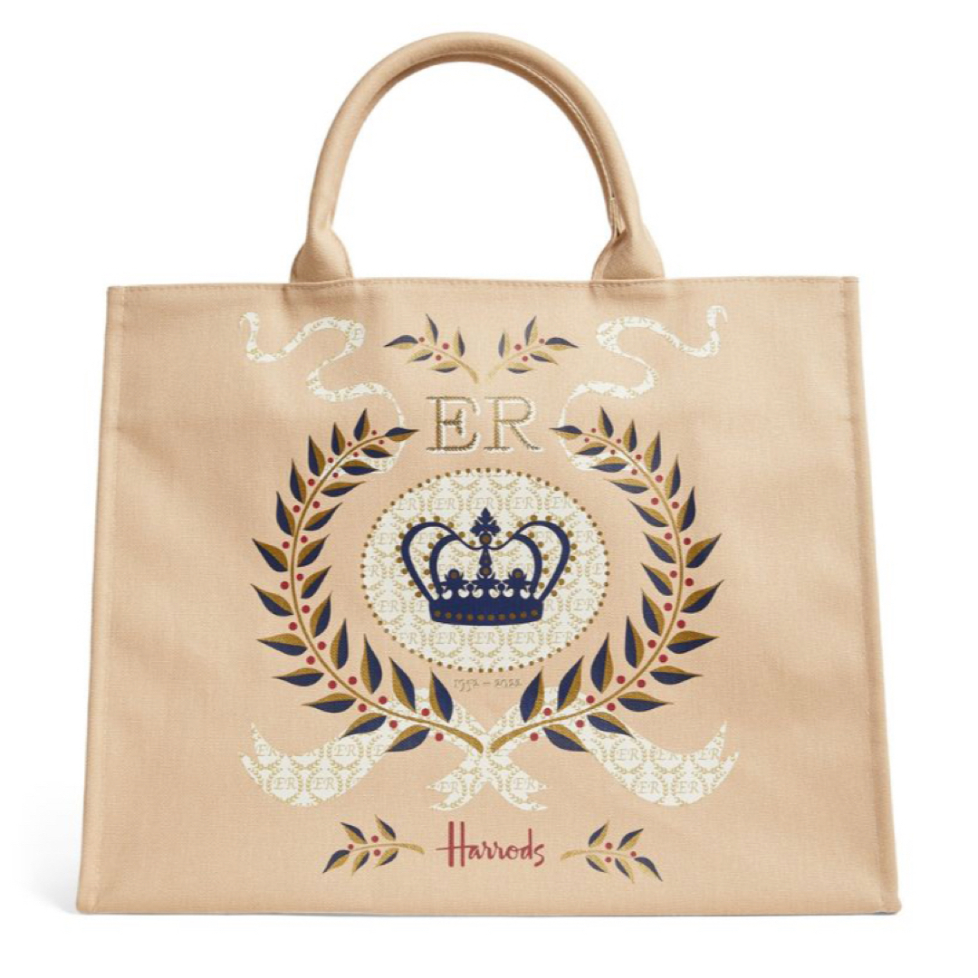 ハロッズ  Harrods プラチナジュビリー 限定　トートバッグ