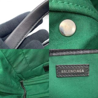 Balenciaga - バレンシアガ ハンドバッグ ネイビーカバ XS チェック