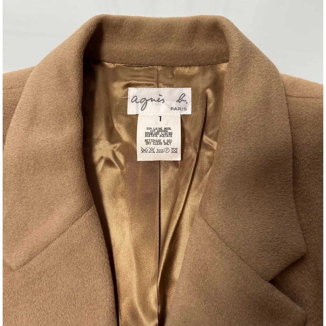 agnes b.(アニエスベー)の【KM140】コート レディースのジャケット/アウター(チェスターコート)の商品写真