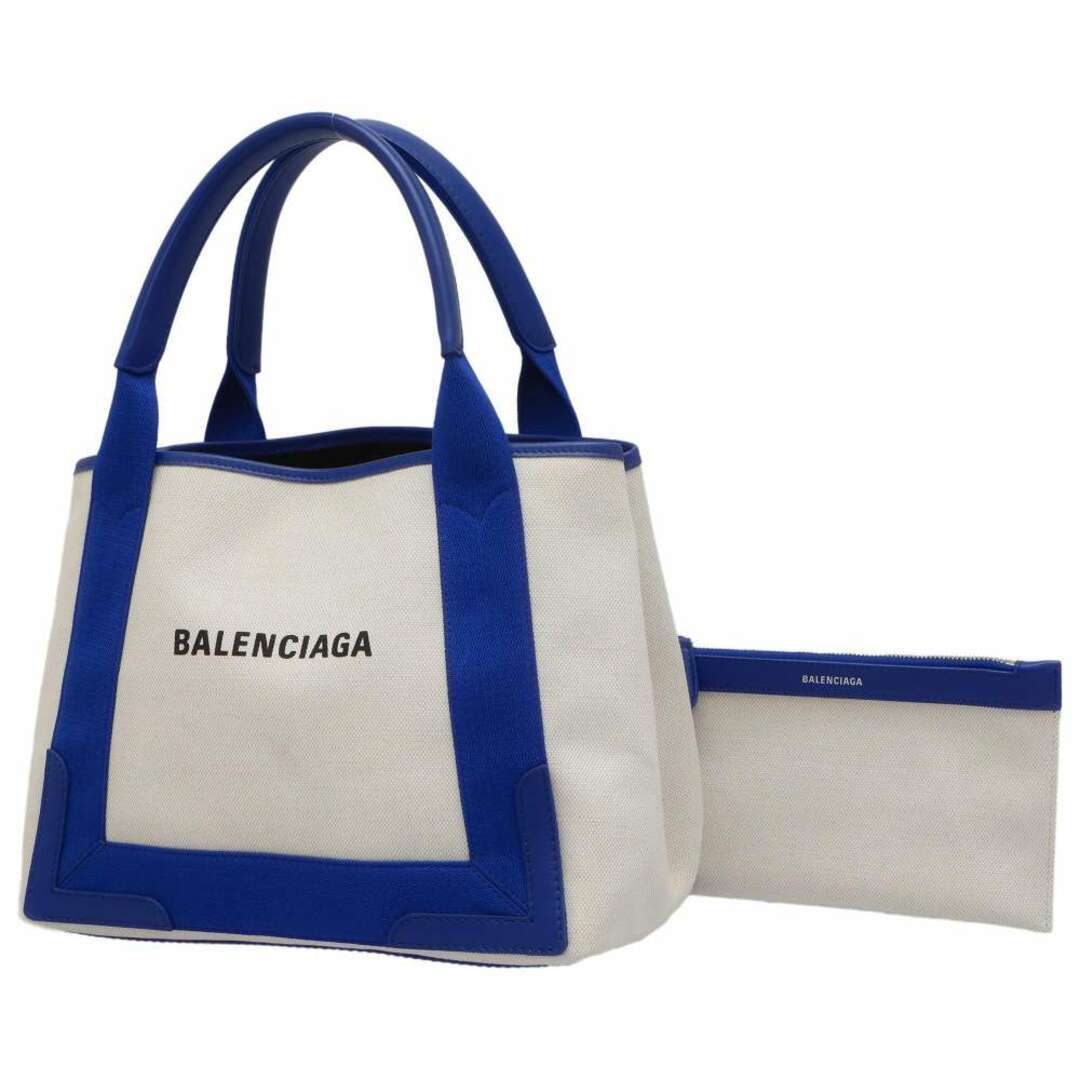 BALENCIAGA ネイビーカバS トートバッグ デニム ブルー 339933