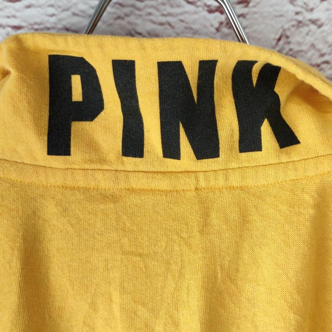 PINK　ピンク トレーナー　ハーフジップ　メンズ　レディース レディースのトップス(トレーナー/スウェット)の商品写真
