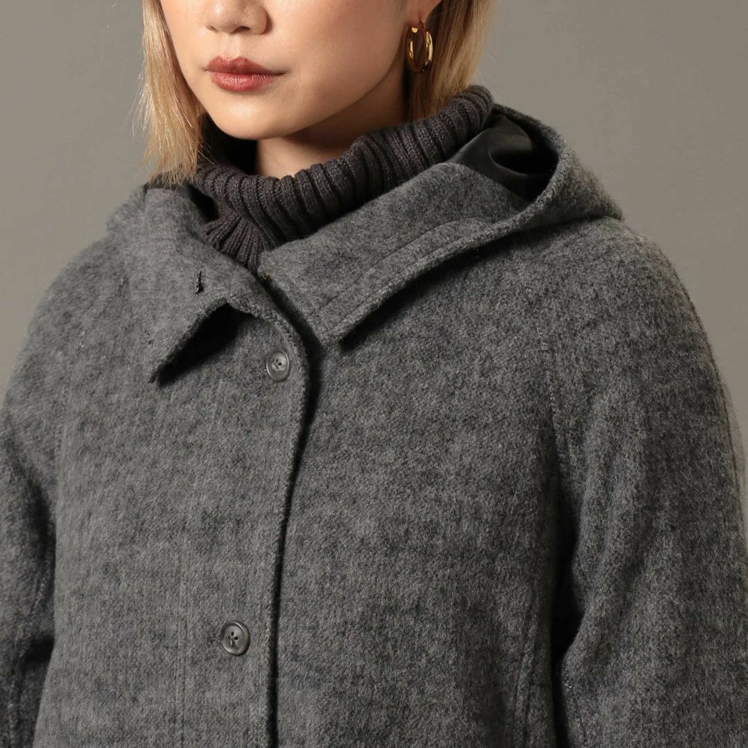 [アヴィレックス] ウールモッサ ロング コート WOOL MOSSA LONG