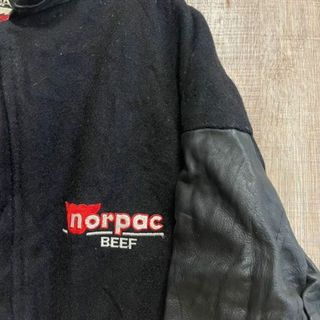 CANADA SPORTSWEAR カナダスポーツ スタジャン 異素材切替