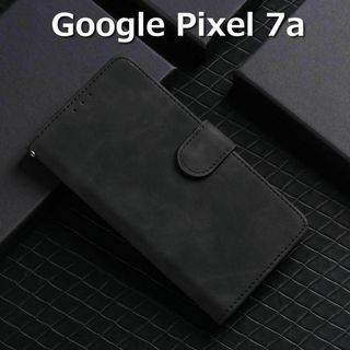 グーグルピクセル(Google Pixel)のGoogle Pixel7a ケース 手帳 ブラック(Androidケース)