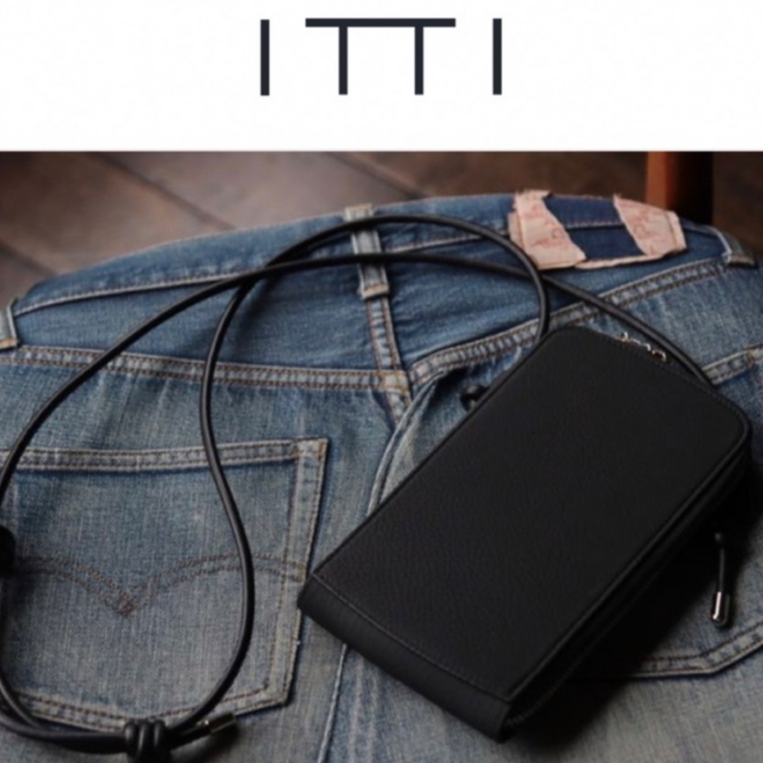 ITTI(イッチ)の【未使用】ITTI（イッチ）  カードケース　スマホストラップ メンズのバッグ(ショルダーバッグ)の商品写真