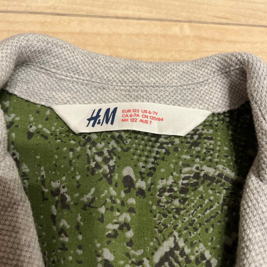 H&M(エイチアンドエム)のH&M 120 ジャケット　フォーマル　カジュアル　 キッズ/ベビー/マタニティのキッズ服男の子用(90cm~)(ドレス/フォーマル)の商品写真