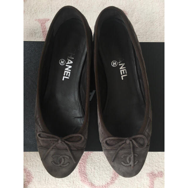 CHANEL - バレエシューズ☆スエード☆の通販 by ゆっこ's shop