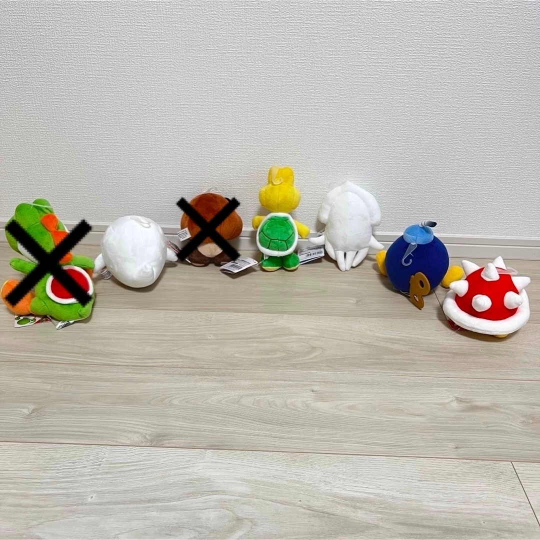5点 スーパーマリオ テレサ ノコノコ ゲッソー バムへい トゲゾー