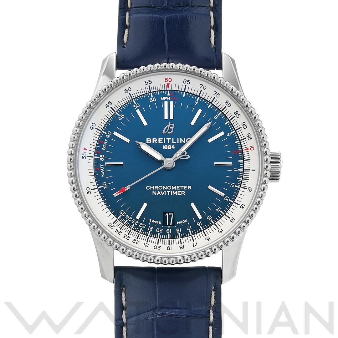 ブライトリング BREITLING A17325211C1P3 ブルー メンズ 腕時計