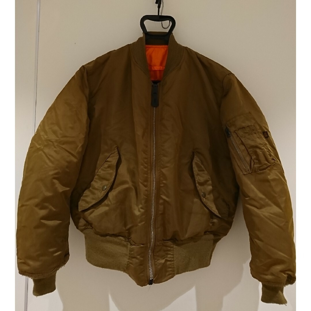 ALPHA INDUSTRIES - ☆超美品☆アルファ９０年代 ＭＡ―１ゴールド