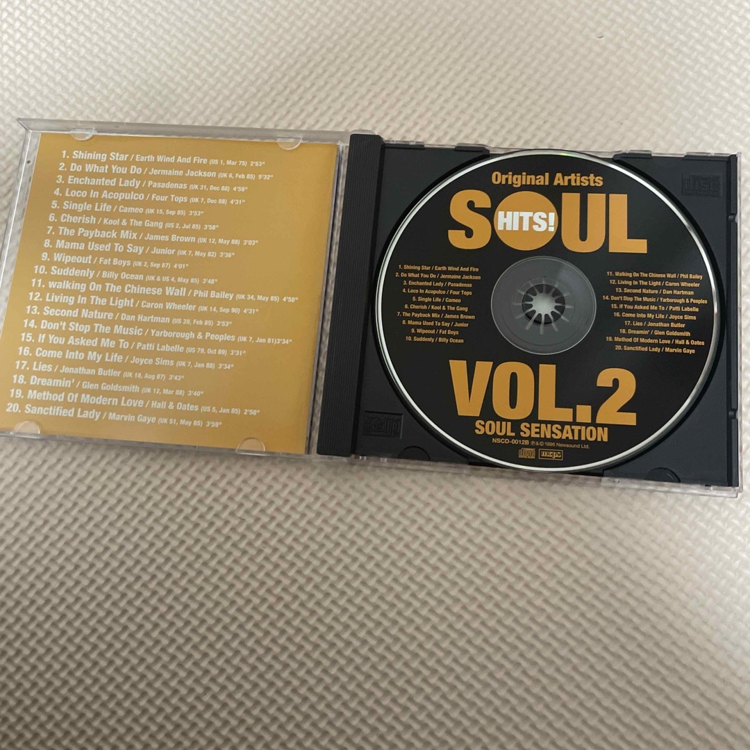 Soul HITS! vol.2 PH-5010 エンタメ/ホビーのCD(ポップス/ロック(洋楽))の商品写真