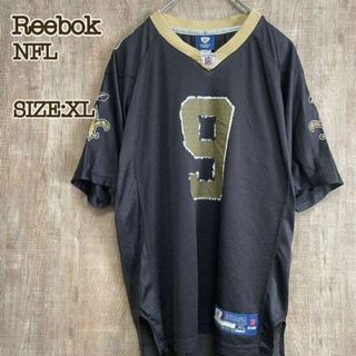 リーボック(Reebok)のReebok リーボック　NFL ニューオリンズ・セインツ　ゲームシャツ　XL(Tシャツ/カットソー)