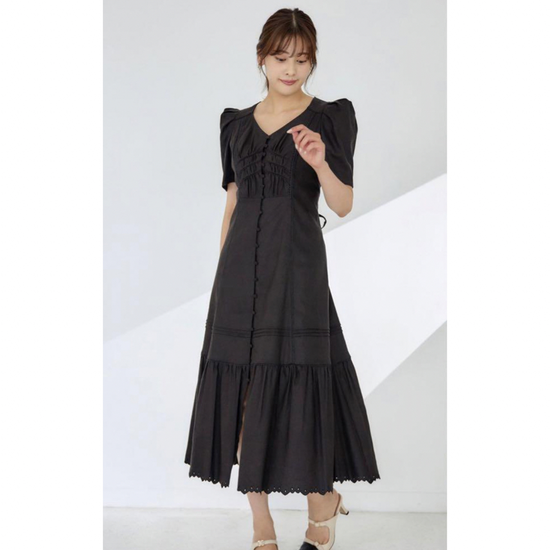 herlipto Time After Time Scalloped Dress