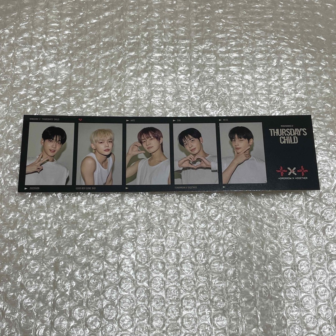 TXT Thursday's Child フォトストリップ photostrip