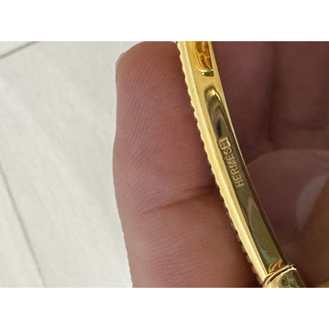 エルメス　H バックル　32mm hermes クロコダイル　金　h柄　ベルト