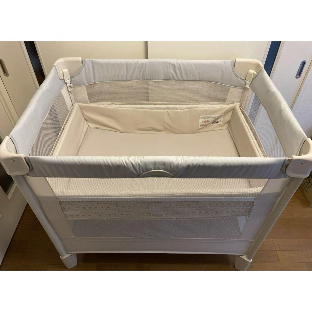 美品〗Aprica(アップリカ) ベビーベッド ココネルエアーAB-
