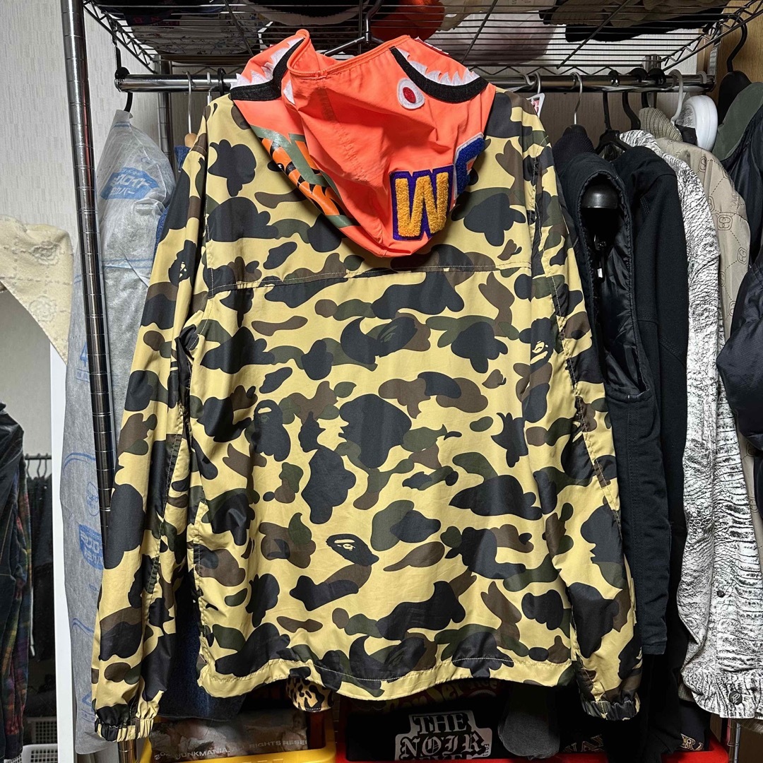 A BATHING APE - a bathing ape シャークパーカーの通販 by kandy｜ア