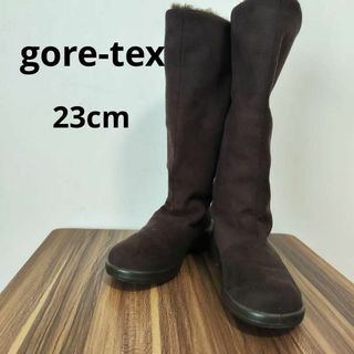 【gore-tex】ゴアテックス(23cm) ムートンブーツ【美品】(ブーツ)