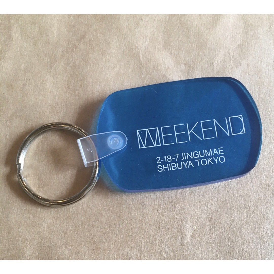 FRAGMENT - 新品 WEEKEND SEQUEL キーホルダー fragment 藤原ヒロシの