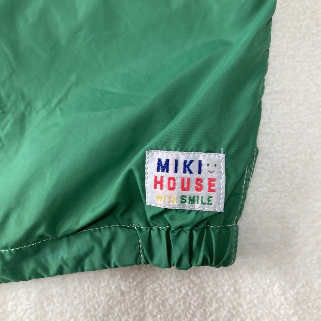 mikihouse(ミキハウス)のミキハウス  120cm ナイロンパーカー　ベスト キッズ/ベビー/マタニティのキッズ服男の子用(90cm~)(ジャケット/上着)の商品写真
