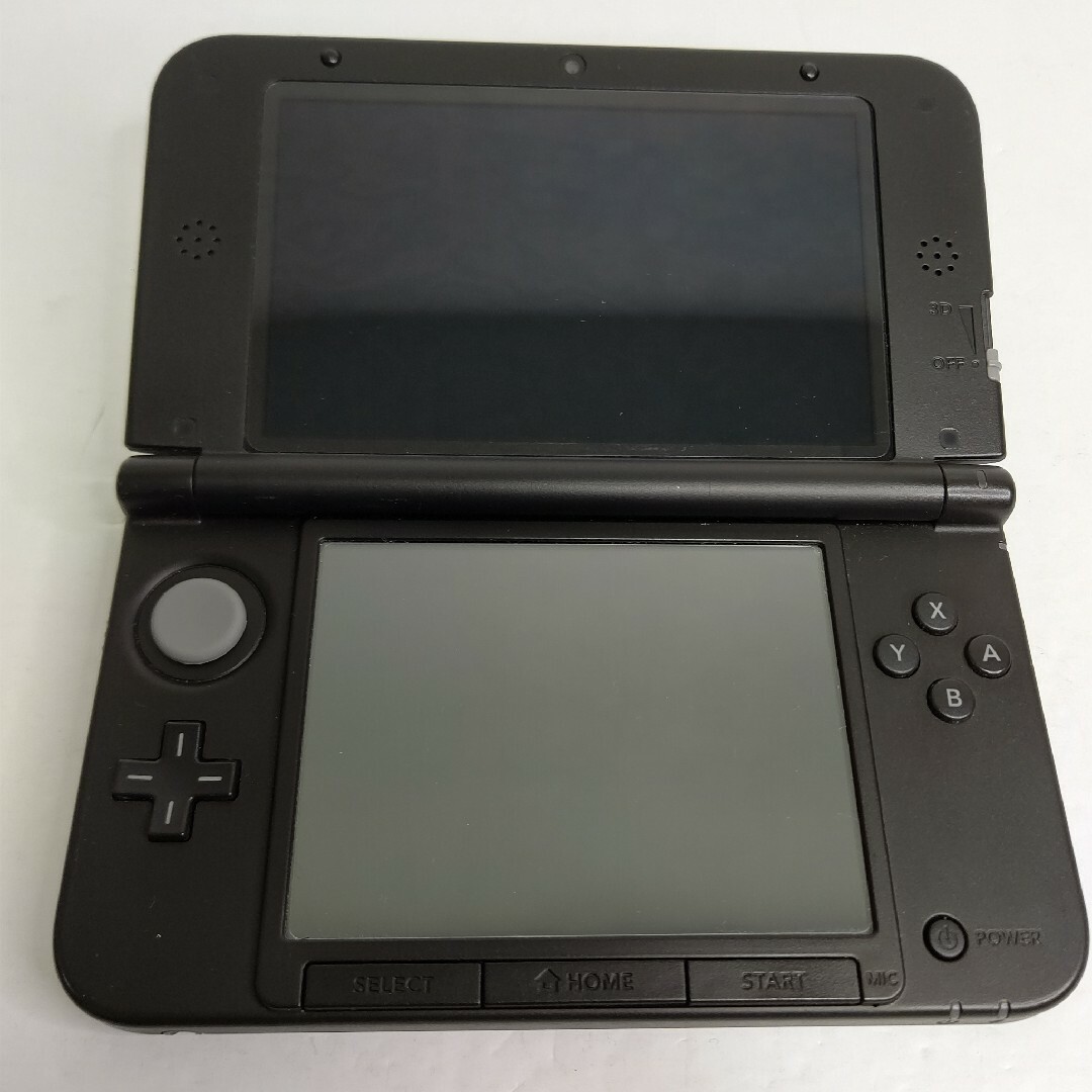 Nintendo　ニンテンドー3DS LL シルバー×ブラック　画面極美品任天堂