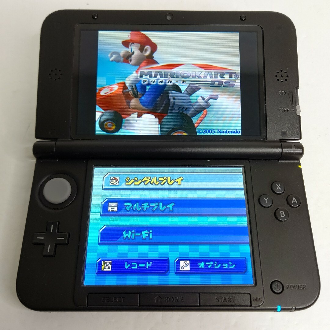 ニンテンドー3DS - Nintendo ニンテンドー3DS LL シルバー×ブラック