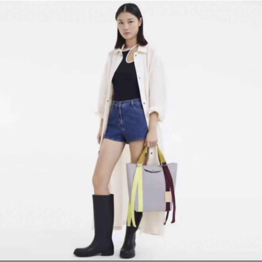 LONGCHAMP - 美品!ロンシャン ルプリアージュ リプレイ トップ ... ロンシャン バッグ ロンシャン トートバッグ Lサイズ ブラック0321
