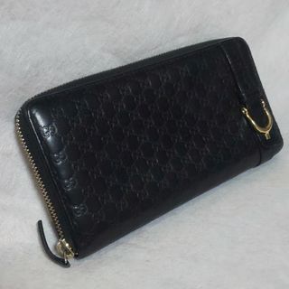 グッチ(Gucci)の【美品】GUCCIレザー長財布(財布)