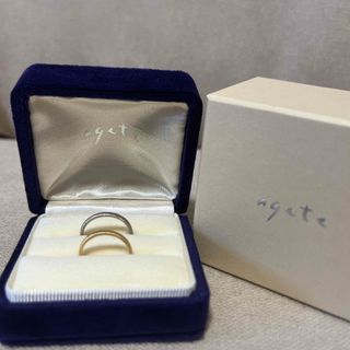 アガット(agete)のagate 結婚指輪　ウェディングリング(リング(指輪))