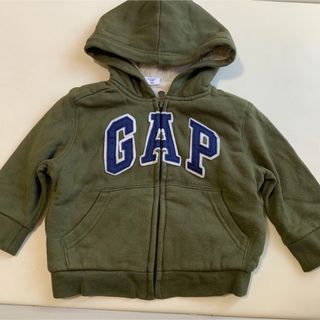 ギャップキッズ(GAP Kids)のキッズGAPパーカー カーキパーカー(ジャケット/上着)