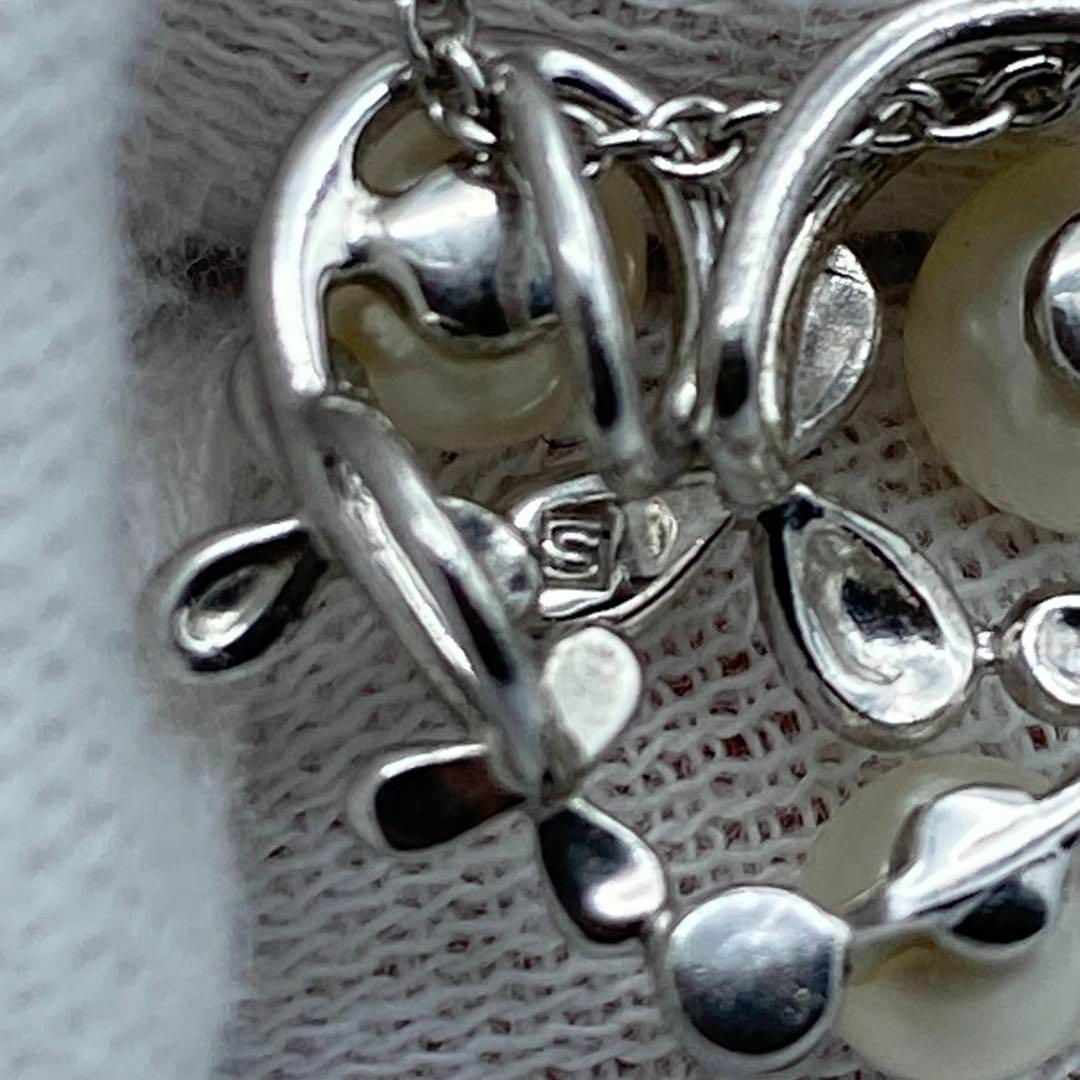 TASAKI - 《超美品》 タサキ フラワー ハート パール ネックレス SV925