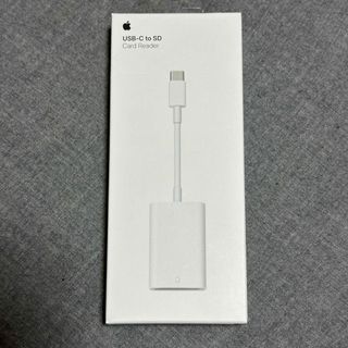 アップル(Apple)のUSB-C - SDカードリーダー　iPhone15 iPad mini6に対応(PC周辺機器)